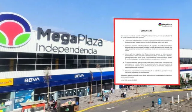 La madre responsabiliza al centro comercial Megaplaza. Foto: composición LR.   