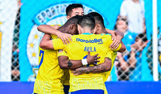  El club rimense ha jugado con camiseta amarilla tres partidos en este 2023. Foto: Sporting Cristal<br><br>    