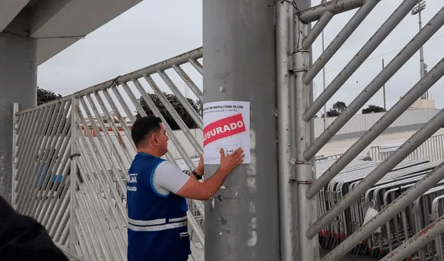 La comuna limeña había advertido, el pasado 11 de julio, que se iba a clausurar el coloso deportivo si no se tomaban medidas correctivas. Foto: Rosa Quincho/La República   