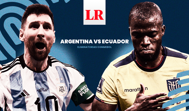 Argentina vs. Ecuador: ambas selecciones jugarán en el Monumental de Buenos Aires. Foto: composición LR   