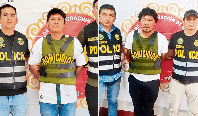 Detenidos. Fabián Antúnez C. y José Saavedra C. Foto: composiciónLR   