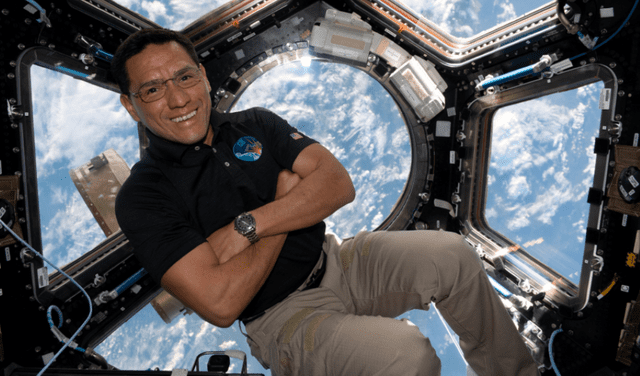   ஃபிராங்க் ரூபியோ 371 நாட்கள் விண்வெளியில் இருந்தார், இது ஒரு அமெரிக்க விண்வெளி வீரருக்கான சாதனை.  புகைப்படம்: நாசா<br />    ” title=” Frank Rubio 371 days in space record for American astronaut.  Photo: NASA<br />    ” width=”100%” height=”100%” loading=”lazy”/></div>
<div class=