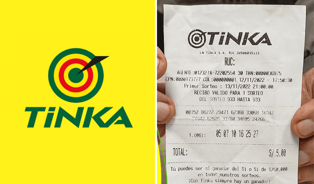 La Tinka es la lotería más popular de Perú.&nbsp;Foto: composición LR/ La Tinka    