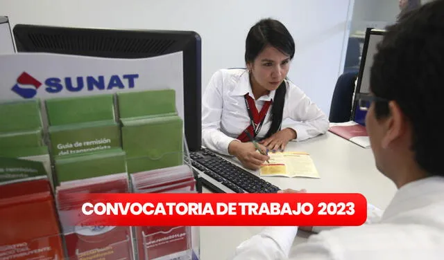 Si eres estudiante, bachiller o titular universitario, puedes postular hasta el 5 de octubre a la convocatoria laboral de Sunat. Foto: composición LR/Andina    