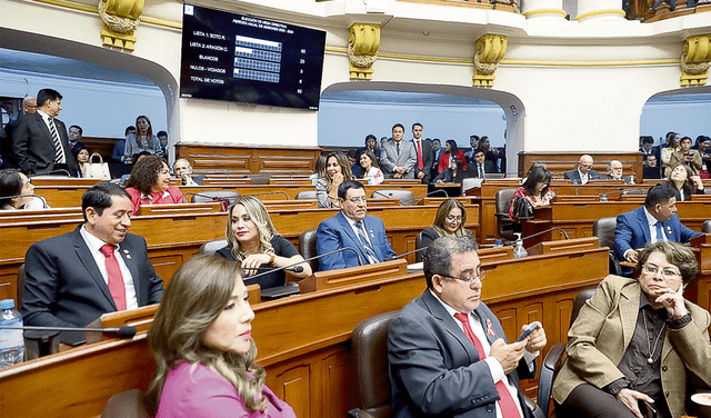  Pacto . APP protegió a la congresista Rosselli Amuruz. Foto: difusión   