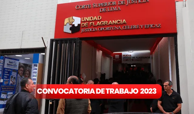  El Poder Judicial ofrece 217 puestos de trabajo en 8 regiones del Perú. Foto: Composición LR/Andina    