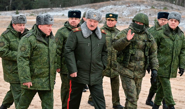  La tensión en Bielorrusia es constante debido a la presencia de los militares rusos. Foto: El País    