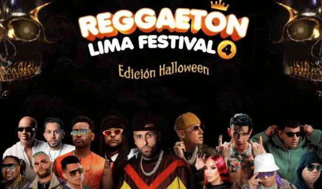  El evento más grande del género urbano se celebrará en el Estadio San Marcos. Foto: Facebook/Reggaeton Lima Festival   