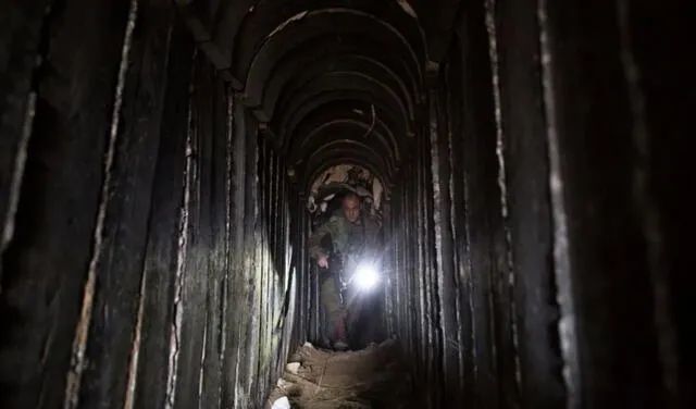 Los túneles construidos por Hamás se encuentran esparcidos por todo el territorio de Gaza. Foto: The New York Times    