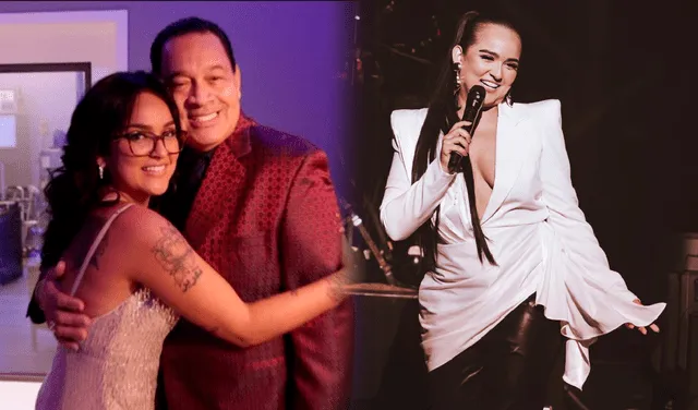 El cantante Tito Nieves le brindó su respaldo a Daniela Darcourt, pues la estima como a una hija. Foto: composición LR/Instagram Daniela Darcourt    