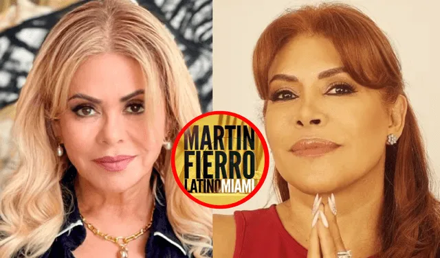  Gisela y Magaly se enfrentan en los Premios Martín Fierro 2023. Foto: composición LR/Instagram/Magaly Medina/Gisela Valcárcel/Difusión   