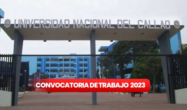 La convocatoria de trabajo de la Universidad del Callao está disponible hasta el 11 de diciembre. Foto: composición LR/Unesco    