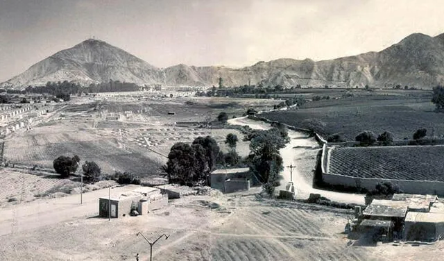 San Juan de Lurigancho durante la década de 1960, zona conocida como Caja de Agua. Foto: Instituto Cultural Ruricancho   