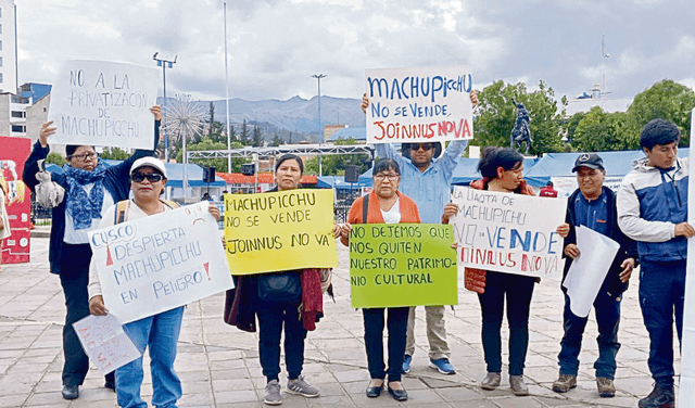 Rechazo. Operadores de turismo en contra de nueva medida. Foto: difusión   