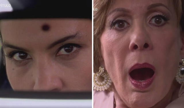  Claudia Llanos regresa a arruinarle la vida a Francesca Maldini a 'Al fondo hay sitio'. Foto: composición/ América TV 