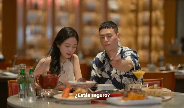  Yun Ha Jeong y Lee Gwan Hee en 'Cielo para dos', temporada 3. Foto: captura LR/Netflix   