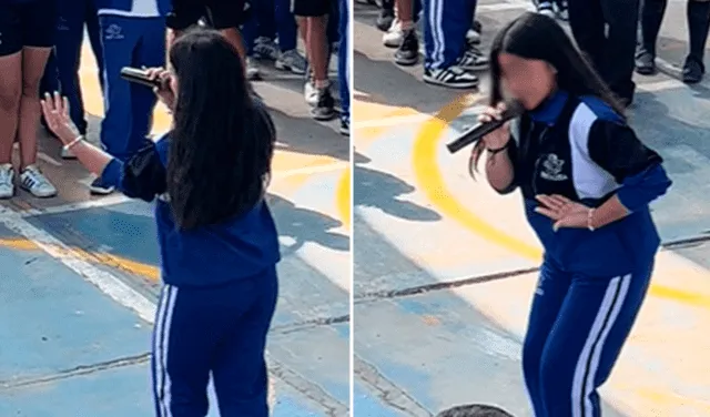  Estudiante fue elogiada en las redes sociales. Foto: captura de TikTok   