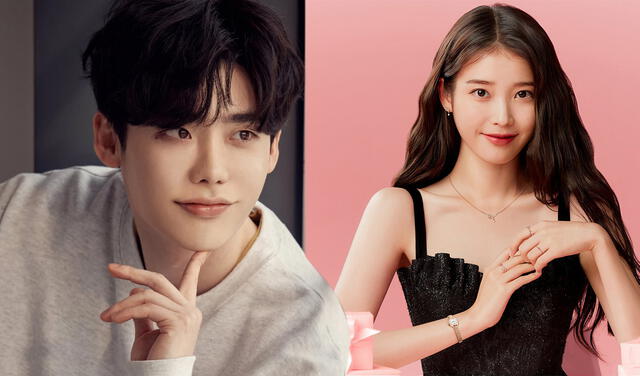 Lee Jong Suk y Lee Ji Eun (IU). Foto: composición LR/Naver   