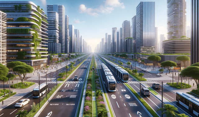 El Metropolitano de Lima tendrían varias mejoras en lo que respecta a eficacia del servicio de transporte, según la IA. Foto: ChatGPT   