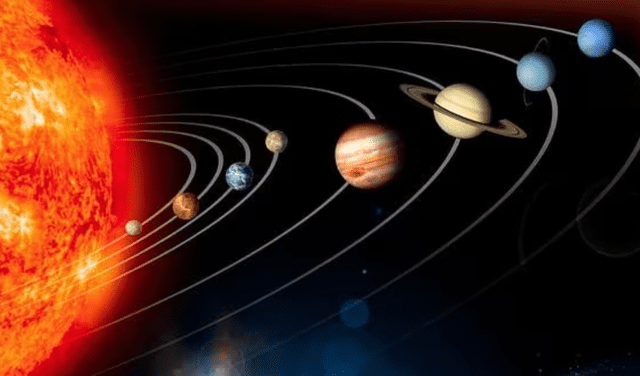 La Tierra es el tercer planeta más cercano al Sol, detrás de Mercurio y Venus. Foto: NASA 