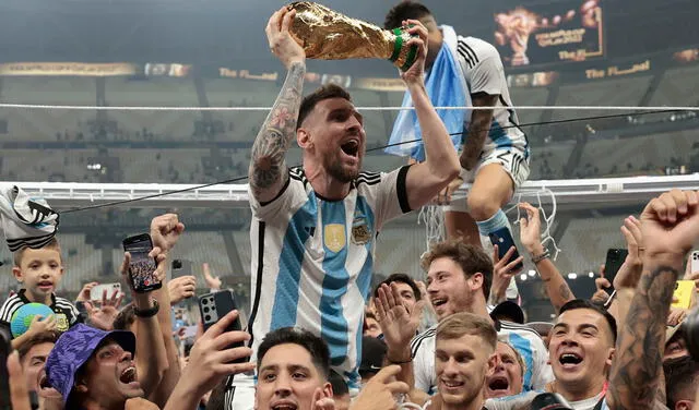 Lionel Messi ganó el Mundial Qatar 2022 usando la camiseta '10'. <strong>Foto: EFE</strong>   