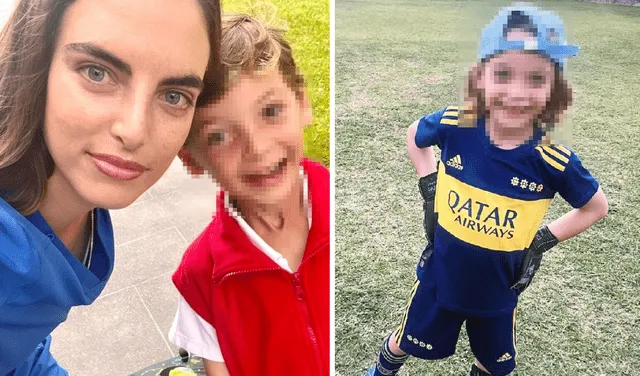  Manuela Garrido Lecca con su hijo, fruto de su romance con Pablo Morcillo. Foto: composición LR/Instagram/Manuela Garrido Lecca   