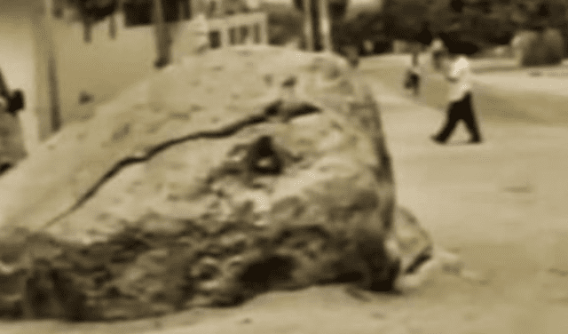 La Piedra de Alto Larán permanecería desde hace más de 100 años. Foto: Blog/IcaPerú   
