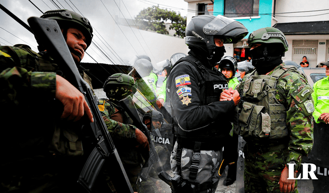  El presidente de Ecuador, Daniel Noboa, decretó su primer Estado de excepción el lunes 8 de enero. Foto: composición de Gerson Cardoso/La República/EFE<br>    