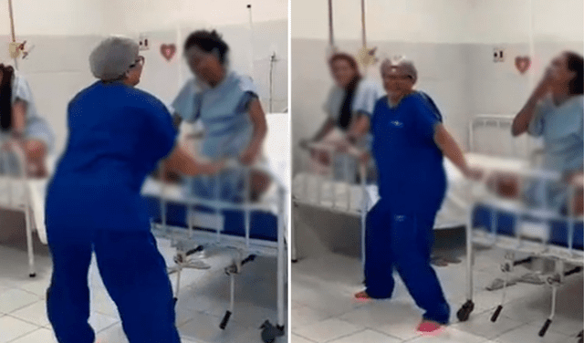 Miles de usuarios felicitaron a la enfermera por la atención a sus pacientes. Foto: captura de TikTok/@luciadoula<br> Miles de usuarios felicitaron a la enfermera por la atención a sus pacientes. Foto: captura de TikTok/@luciadoula<br>