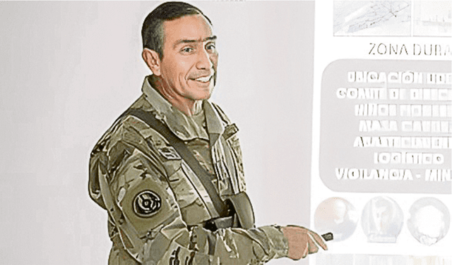  Comandante IV DE. General Miguel Gonzales Bojórquez. Foto: difusión   