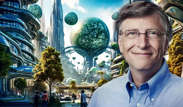 En los últimos años, Bill Gates ha invertido millones de dólares en los avances de la IA. Foto: AFP/composición LR/   