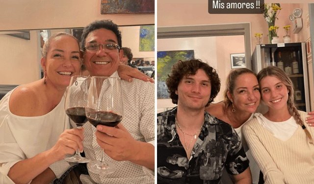  Marisol Aguirre compartió imágenes de lo que fue la reunión entre su novio y sus hijos. Foto: composición LR/Instagram/Marisol Aguirre 
