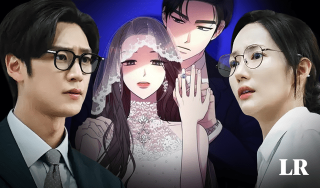  'Cásate con mi esposo' se estrenó el 1 de enero de 2024 por tvN. Foto: composición LR/Webtoon/tvN   