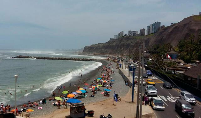 La Municipalidad de Magdalena es una de las primeras en realizar simulacros ante tsunamis. Foto: Andina   