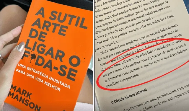  Ana Paula Consorte compartió el libro que revisaba minutos antes de llegar a Lima. Foto: Instagram/Ana Paula Consorte   