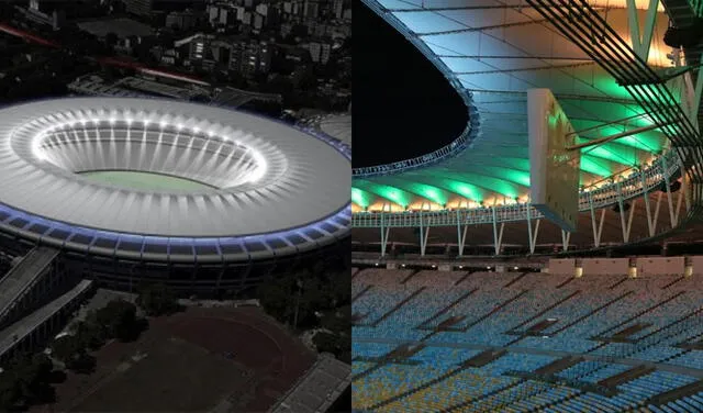 El Estadio Maracaná que está en Brasil, tiene una estructura vanguardista. Foto: composición LR/Forbes/difusión   