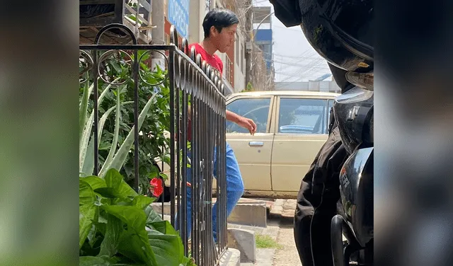  El joven fue visto saliendo de su domicilio. Foto: María Pía Ponce/La República   