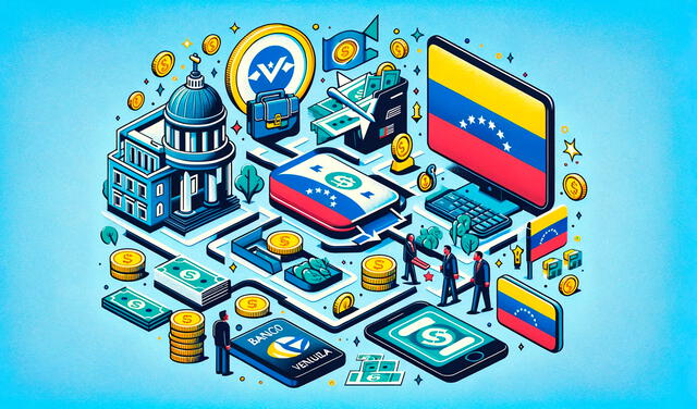 ¿Se puede transferir el dinero del Monedero Patria al Banco de Venezuela? Descúbrelo aquí. Foto: ChatGPT.   