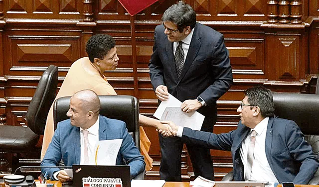  Fujicerronismo. Martha Moyano y Waldemar Cerrón. Foto: John Reyes/La República   