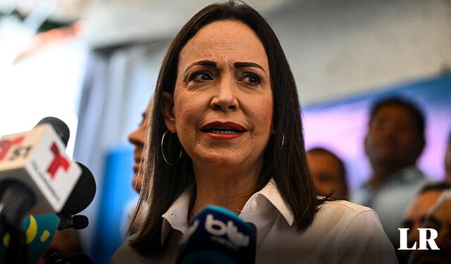 María Corina Machado espera participar en las próximas elecciones en Venezuela. Foto: AFP   