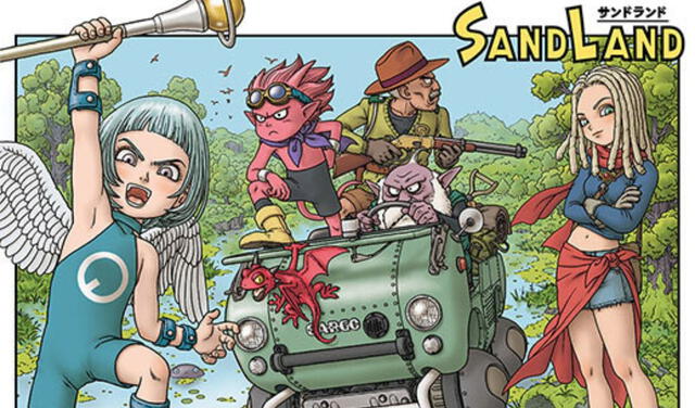 'Sand Land: The Series', el nuevo y último anime de Akira Toriyama. Foto: Dragon Ball Z Official Site   
