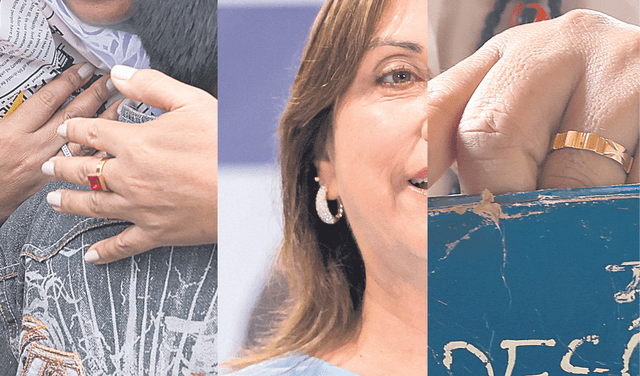  Variedad. Las fotografías muestran una gran variedad de anillos, collares, pulseras, pendientes y relojes de oro y de marcas de prestigio, que pueden cambiar según el color de ropa o los eventos en los que participa. Foto: difusión    