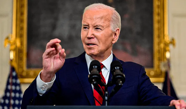 Joe Biden deberá enfrentar la presión de una supuesta guerra entre Israel e Irán. Foto: AFP.   
