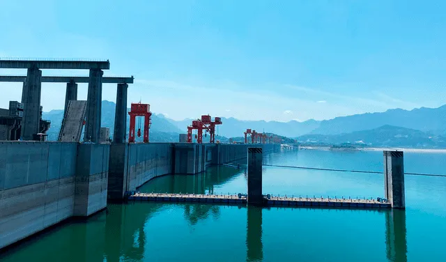 La presa de las Tres Gargantas produce el 50% de energía que se consume en China. Foto: Francisco Claros/La República   
