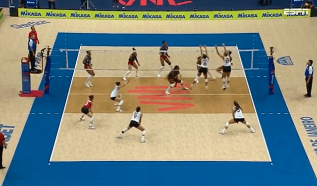 Dominicana vs. Canadá voleibol por la Liga de las Naciones. Foto: ESPN   