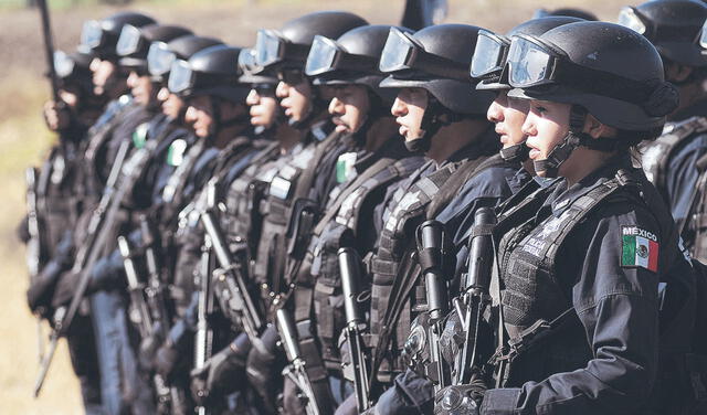  Seguridad. Las Fuerzas Armadas todavía estarán a cargo de combatir el crimen organizado. Foto: AFP   