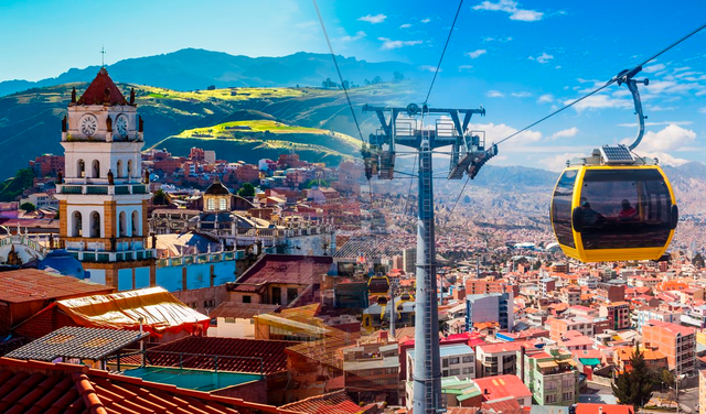  Sucre y La Paz son las 'capitales' de Bolivia. Foto Kayak National Geographic/Tripadvisor<br>    