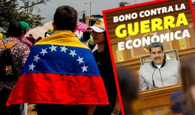 El Bono de Guerra Económica se entrega todos los meses en Venezuela. Foto: Patria   