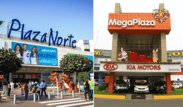  Mega Plaza y Plaza Norte son los malls más populares de Lima Norte. Foto: composición LR/ Difusión   