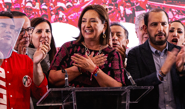 Xóchitl Gálvez también hizo el pedido de que no se repitan unas elecciones iguales. Foto: AFP.    